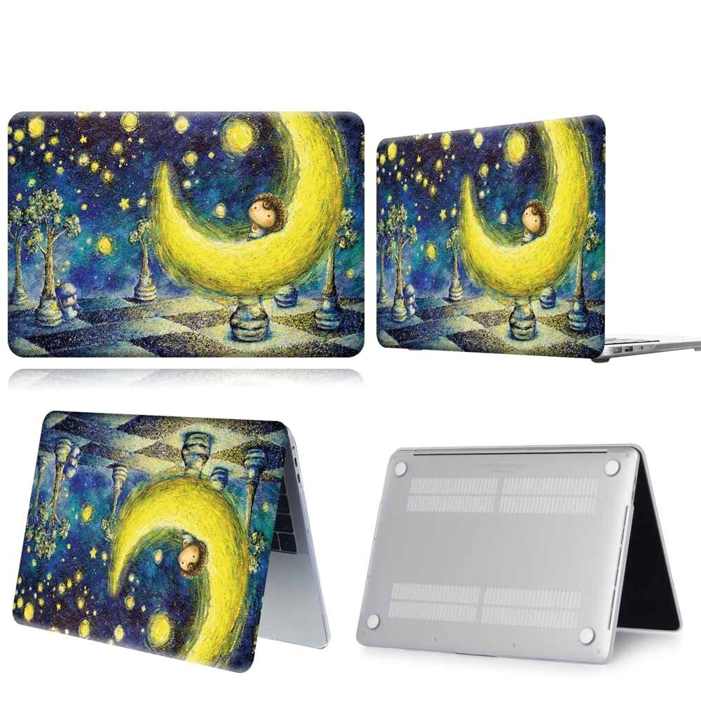 Laptop Case for Apple MacBook Air Pro 11 /13 /15 /Macbook 12 A1534 /Pro 16 A2141 Painting Scratch Resistant Replace Cover