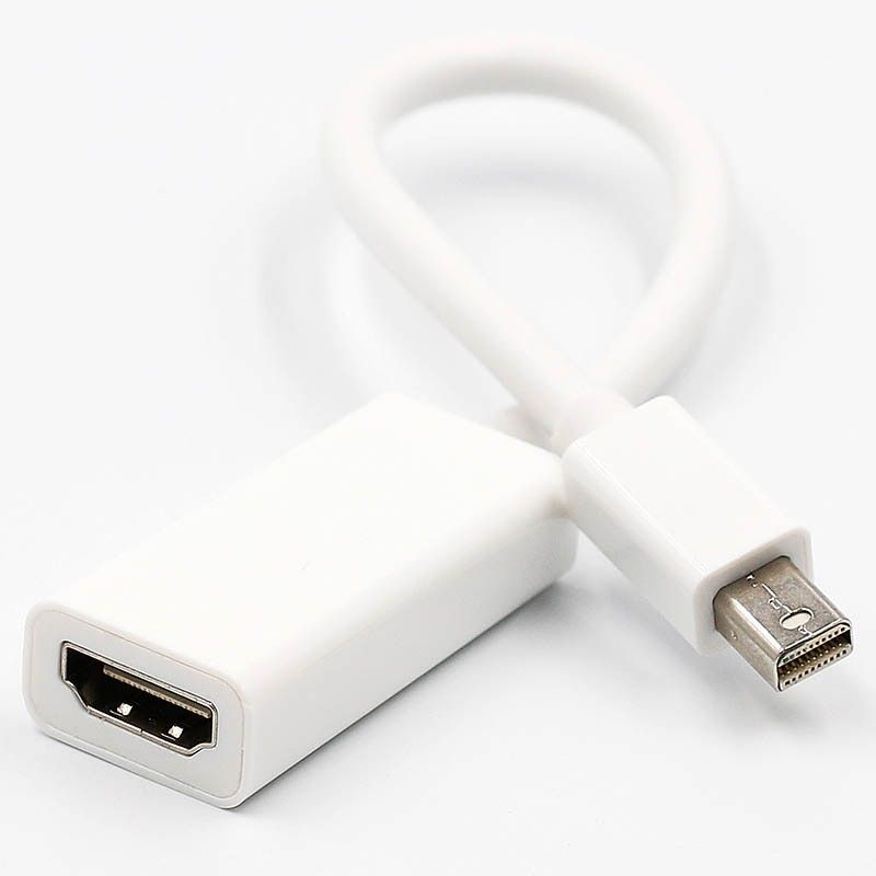 Mini DP Displayport Converter 4K 1080P Mini DP to HDMI-compatible Cable Adapter Male to Female For MacBook Pro Air for iMac Support 1080p