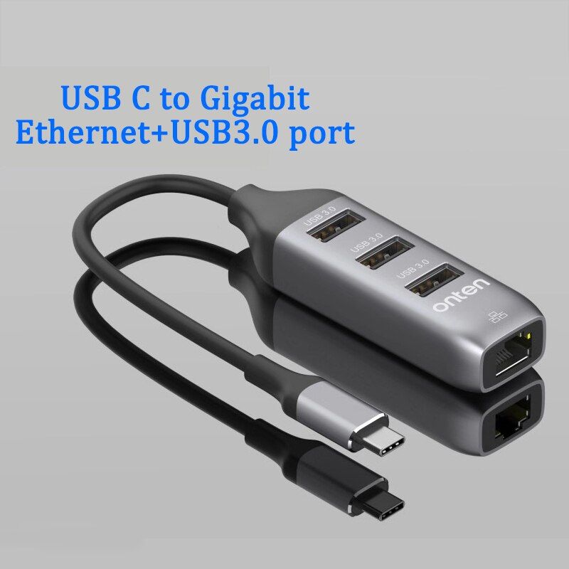 4 in 1 Type C Hub Splitter Port USB C HUB Converter Type C USB Charging Port Laptop Docking Stations for Notebook laptop Air Pro