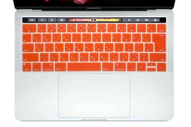 Japanese Keyboard Cover Skin For Macbook New Pro 13" A1706 and Pro Retina 15" A1707  2020 With Touch Bar Japan Keyboard