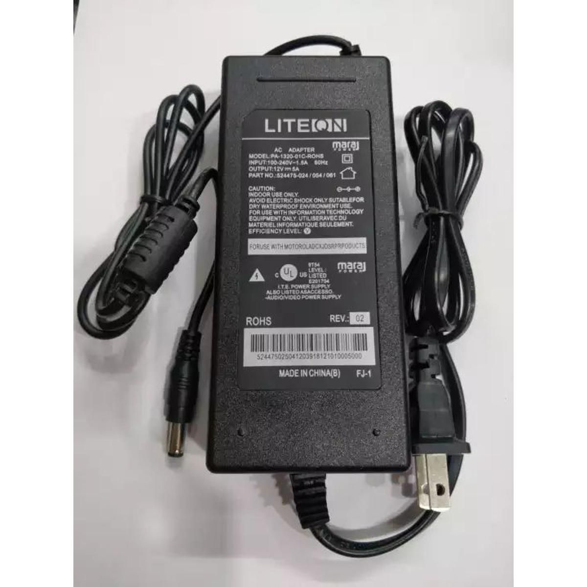 12V 5A Adapter Good Quality (LITEON)