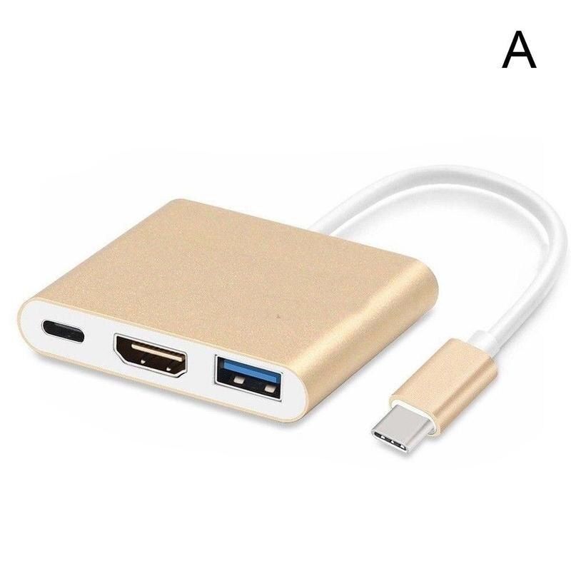 USB C Hdmi Type C Hdmi 3.1 Converter Adapter Typec To Hdmi/USB Aluminum 3.0/type-c For Macbook Hdmi Adapter R3N1