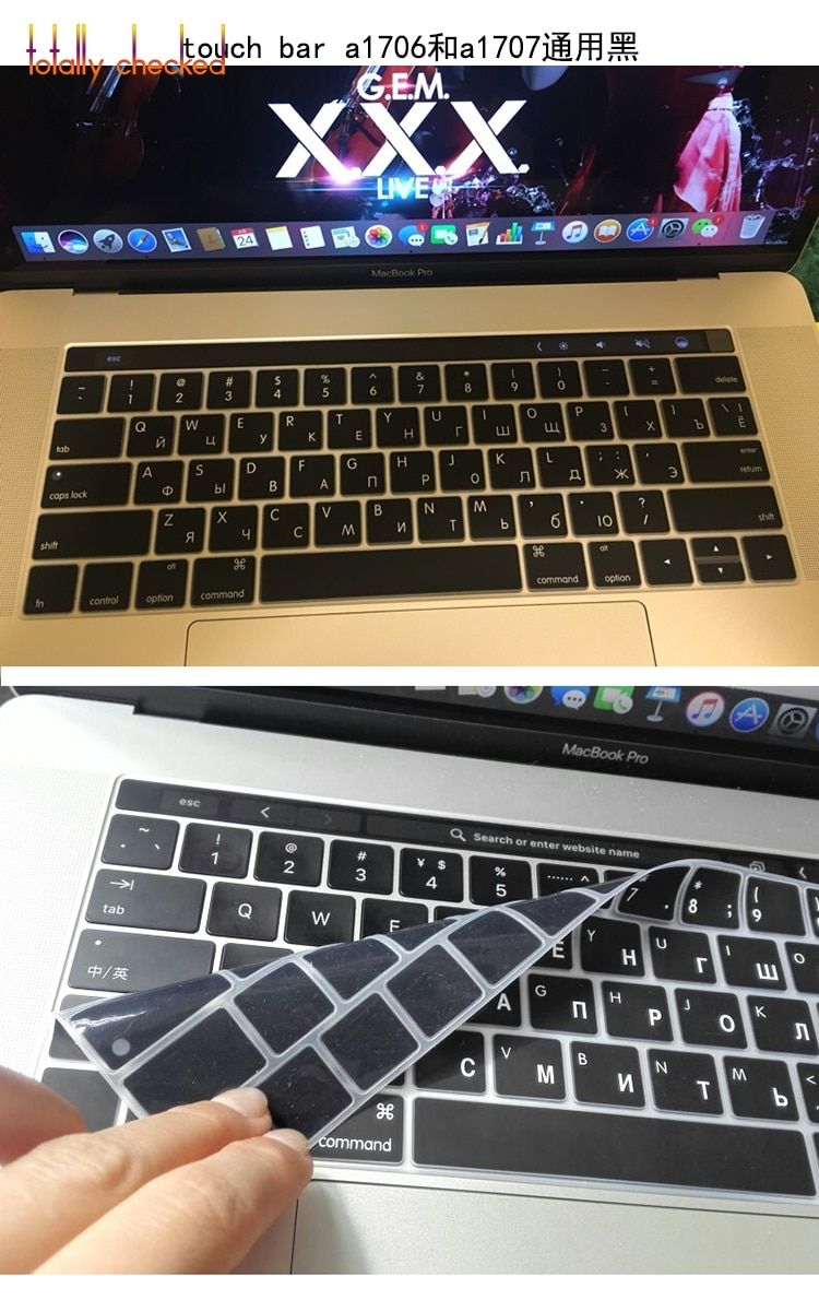 Silicone Skin US English Alphabet Keyboard Cover For Apple  2020  2020 MacBook Pro Retina 13