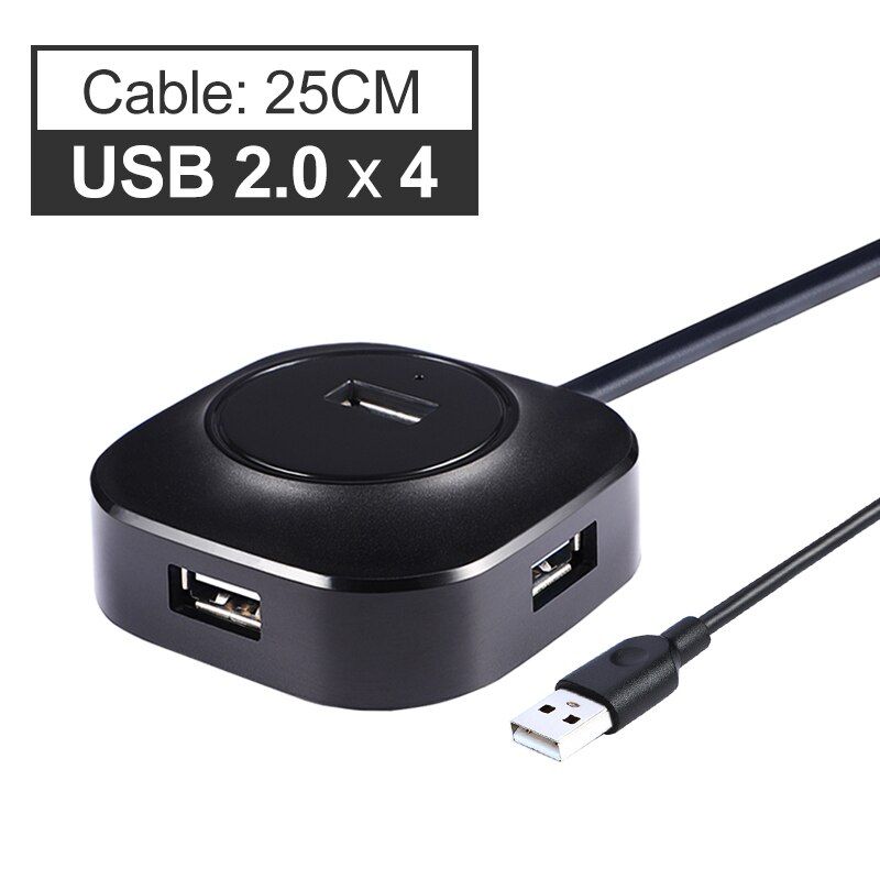 USB Hub USB 3.0 Hub 2.0 Multi USB Splitter Adapter 4 Ports Speed Mini Multiple 3 Hab usb3.0 HUB Port USB-Hub Expander For PC