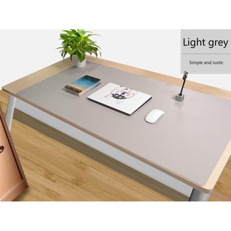 【ALLGOOD】30x60 40x80 45x90 60x120 Cm Large Solid Color PU Leather Mouse Pad Office Table Business Mousepad for PC Laptop Gaming Mousepad Desk Mousepad