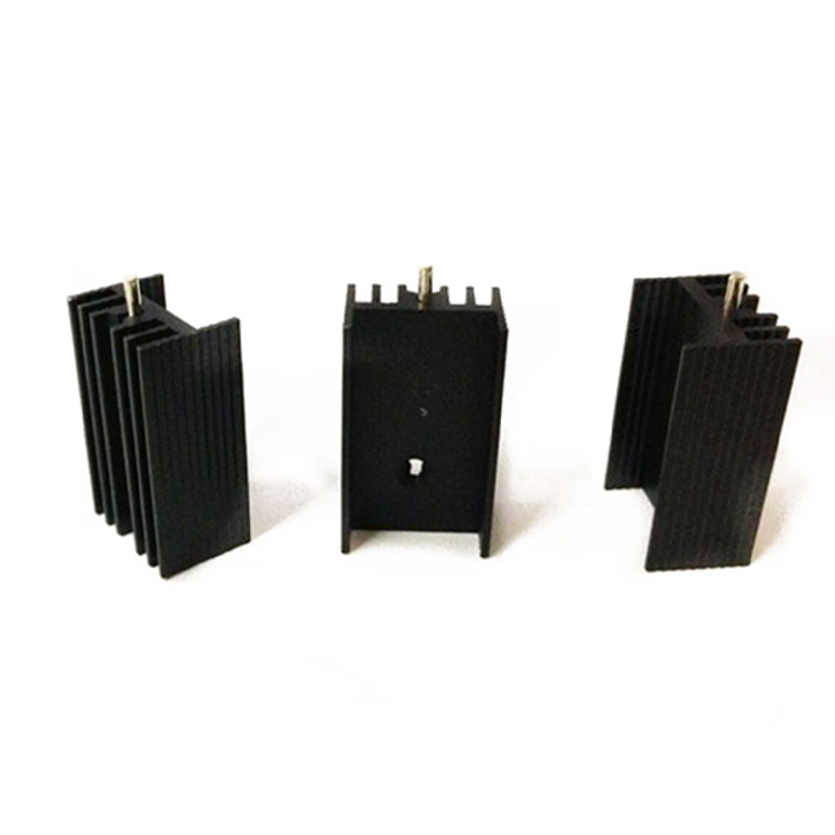 20 Pcs 21x15x11mm Black Aluminum Heat Sink for TO-220 Mosfet Transistors