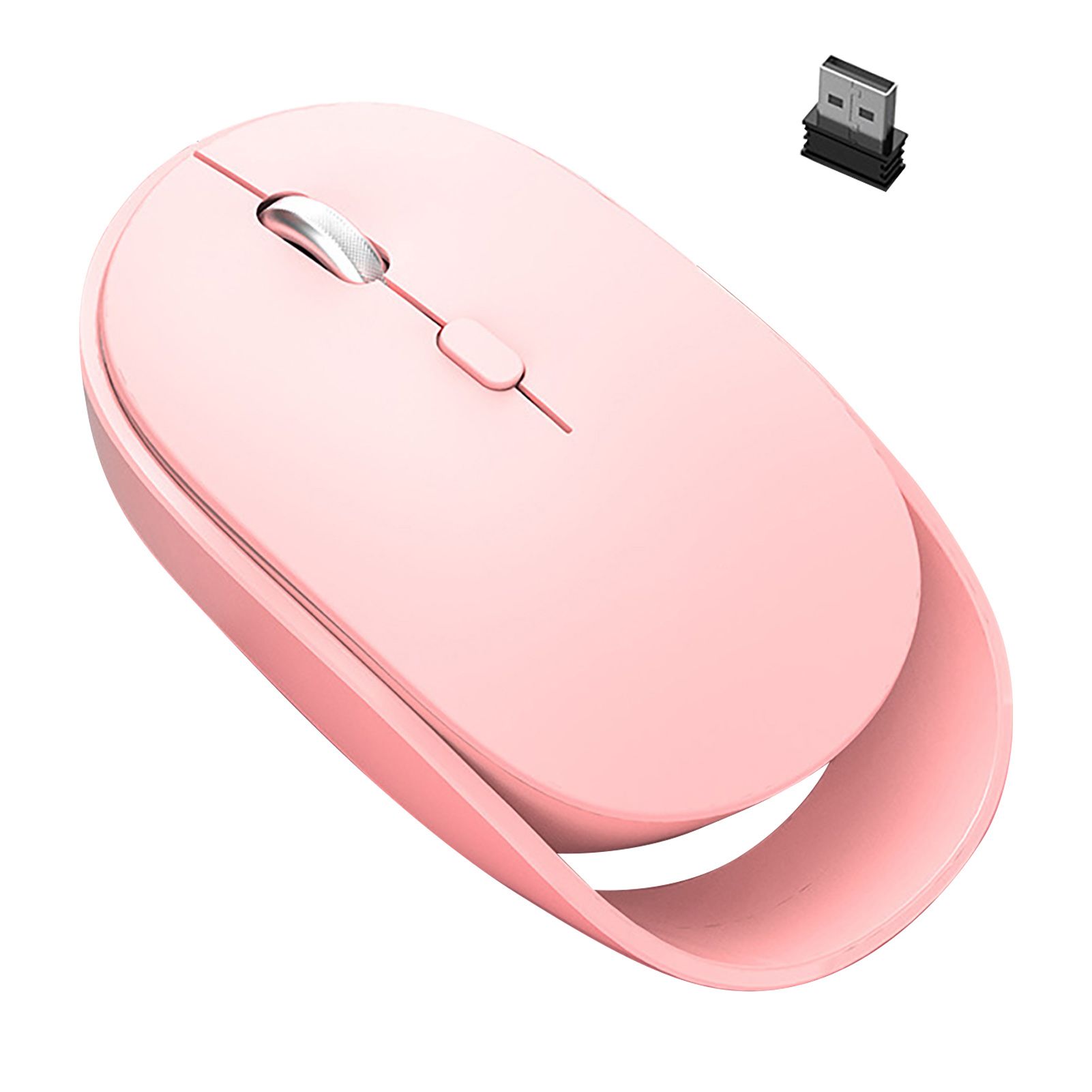 GreenForest XYH60 Wireless Mouse Quick Response Long Standby Time Anti-skid 2.4G Dual Mode Driver-free Desk Mouse for Notebook