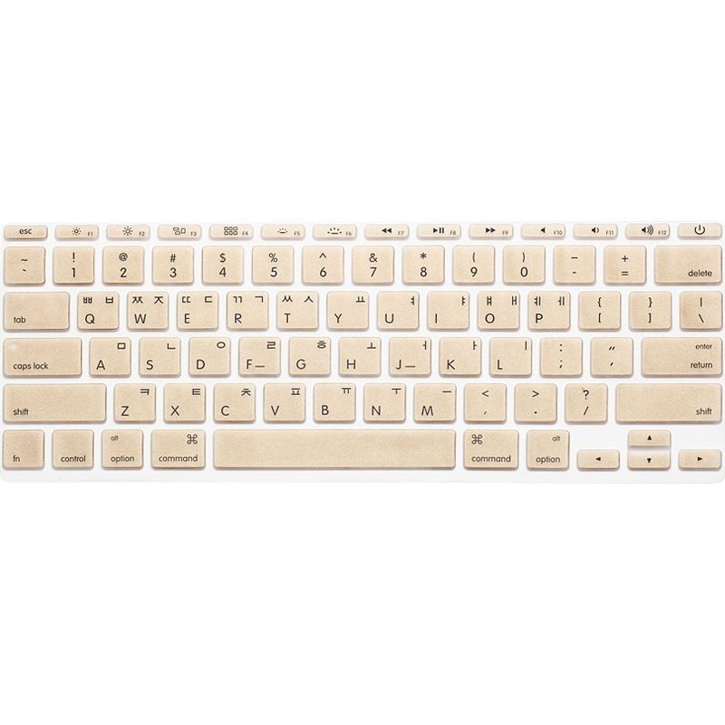 For Macbook Air 11" 11.6 Inch Keyboard Cover Protector Rainbow Korean Korea Language For Mac Air 11.6 Silicone Skin
