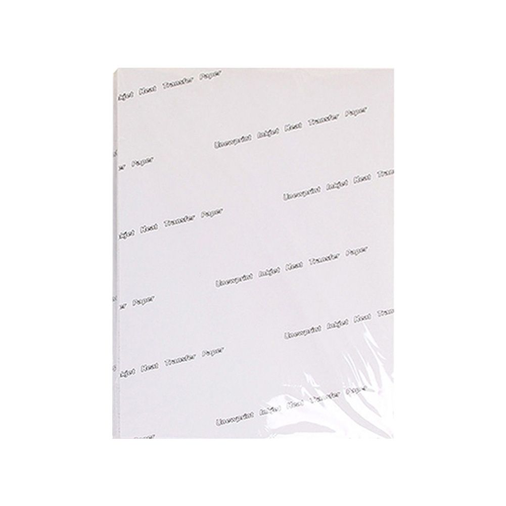5Pcs A4 Inkjet Heat Transfer Papers Deep Color T-Shirt Printing Lettering Films