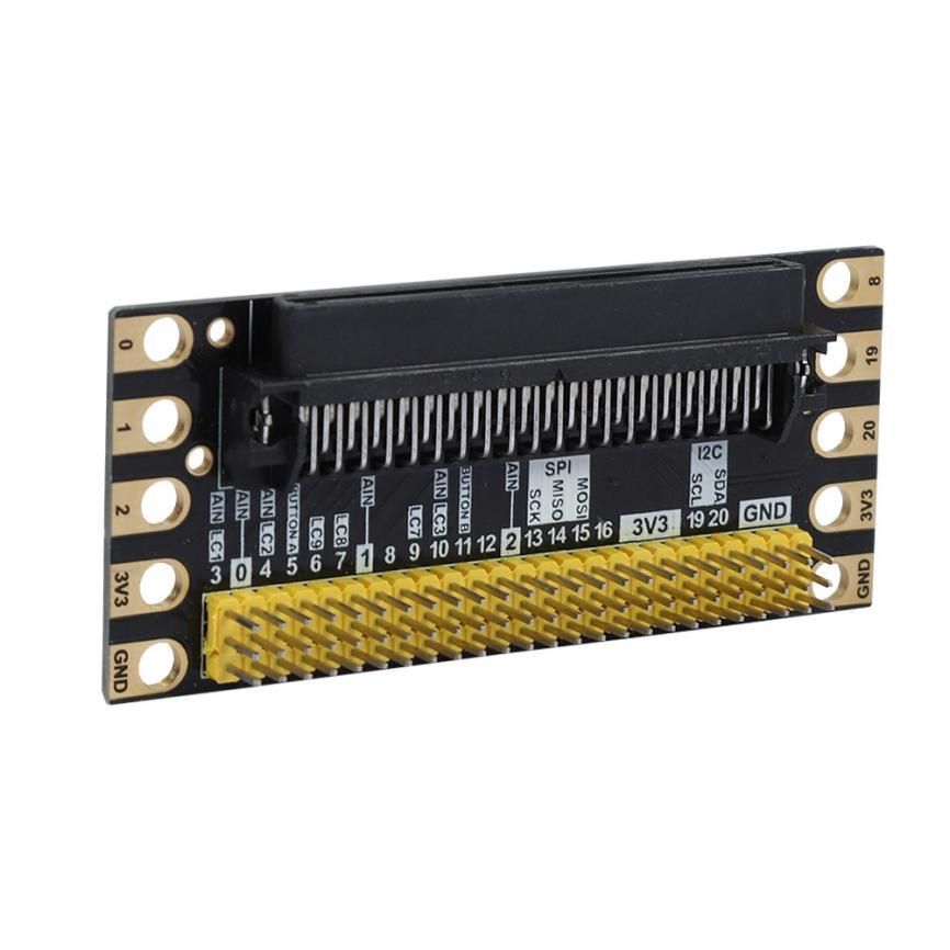 For Micro: bit Kit Edge Connector Interface Expansion Board for Micro: bit