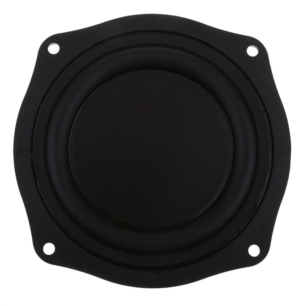 2Pcs 4 Inch Speaker Membrane Passive Woofer Diaphragm Plate
