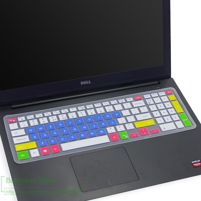 Laptop Keyboard Cover Protector For Dell 15 3000 5000 7000 Series 15Cr-4528B Vostro 15-3559 15.6 Inch