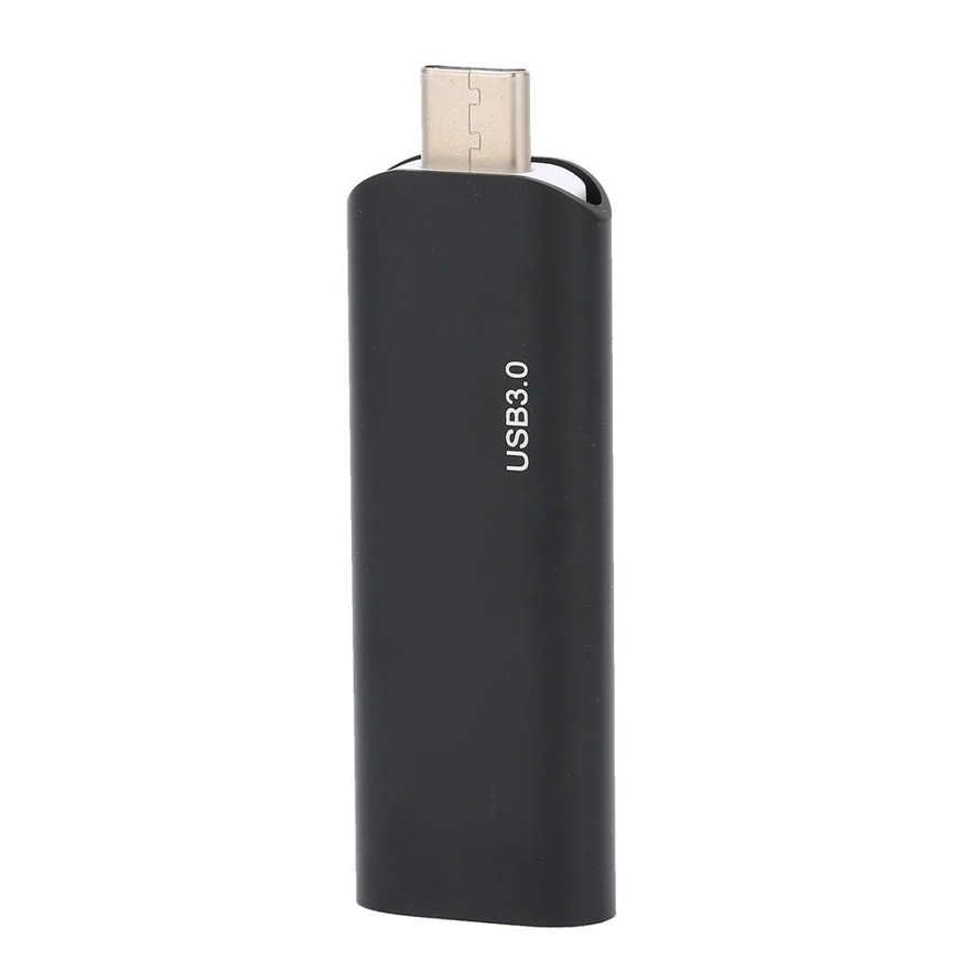 Romeng La yvonne U Disk OTG 3‑Ports USB3.0 Telescopic Flash Drive Type‑C USB Micro Y15D
