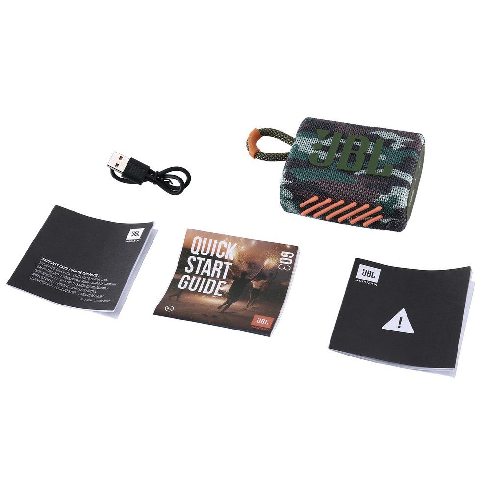 GO3 Outdoor Mini Music Player Braided  Waterproof Speaker With Lanyard