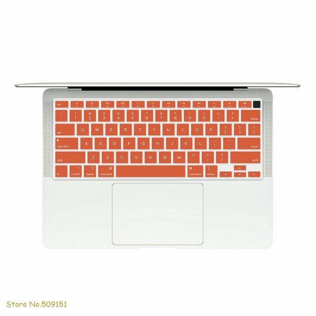 Silicone US Enter laptop Keyboard Covers Keypad Skin Protector Protective Film For Macbook est Air 13 A2179 2020 Release