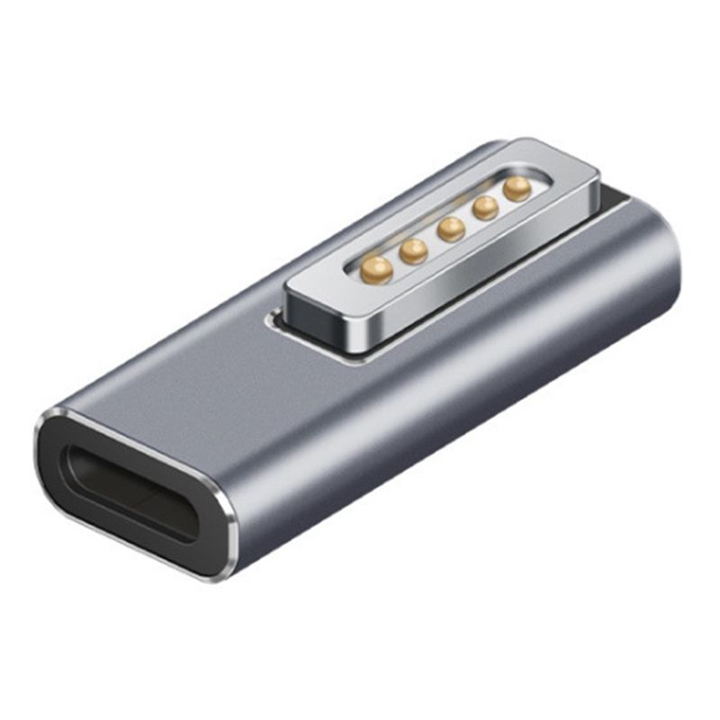 for Apple MAC Notebook Type-C Female to Magnetic Male Laptop Adapter with Indicator PD Trick Adapter for Magsafe2
