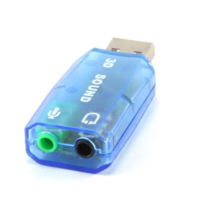 Plugable USB Audio Adapter with 3.5mm Speaker-Headphone and Microphone Jack, Add an External Stereo Sound Card to Any PC, Compatible with Windows, Mac, and Linux