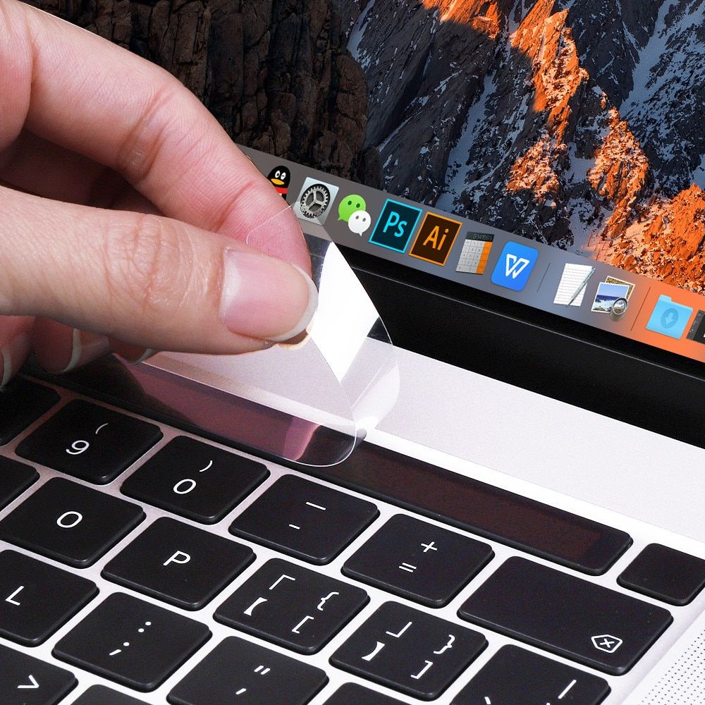 computer Touch Bar Clear Film Protector Skin Laptop Sticker For MacBook Pro 13 15 16inch 2020 A2289 A2339 A2159 Anti Glare decal