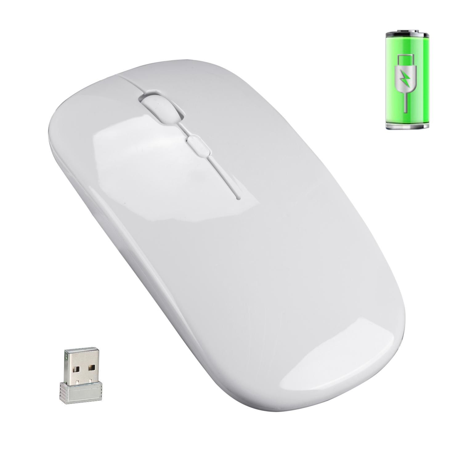 M80 Chargeable Wireless Silent Buttons Design Three-speed Sensitivity Adjustment Mouse Basic Mice
