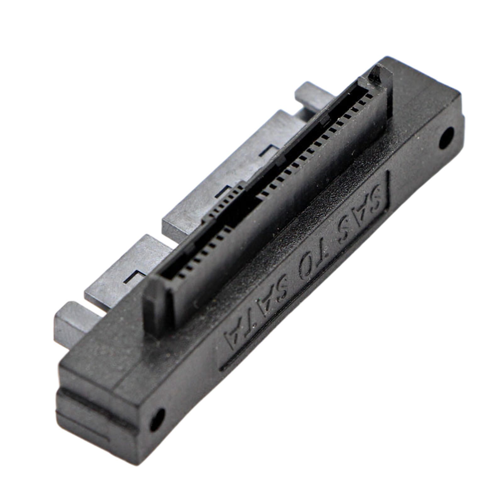 SAS 22 Pin to 7 Pin + 15 Pin SATA Adapter Converter 90 Degree Straight Head
