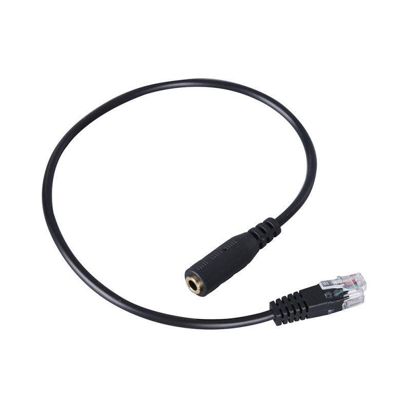 3.5mm Plug Jack to RJ9 iPhone Headset to for Cisco Office Phone Adapter Cable