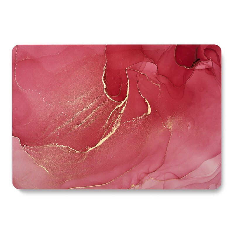 Marble Hard Shell Laptop Case for Macbook Air Pro Retina 11 13 15 16 Touch Bar A2338 A2289  Air 13 A1932 A2179 A2337 Cover
