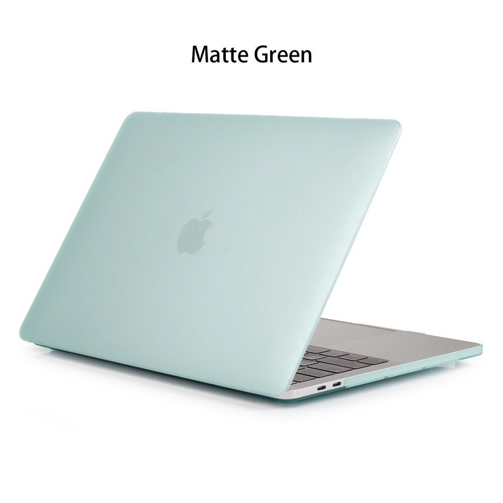 3in1 Crystal Matte Transparent Laptop Case Cover For Macbook Air 13 12 11 Pro 13 15 for Macbook Pro 13 Universal Protective Case