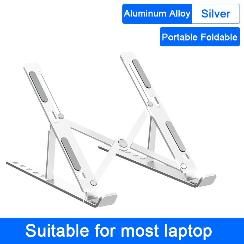 Laptop Stand for MacBook Pro Notebook Foldable Aluminium Alloy Laptop Holder Bracket Laptop Holder to 17inch for MacBook Air Pro