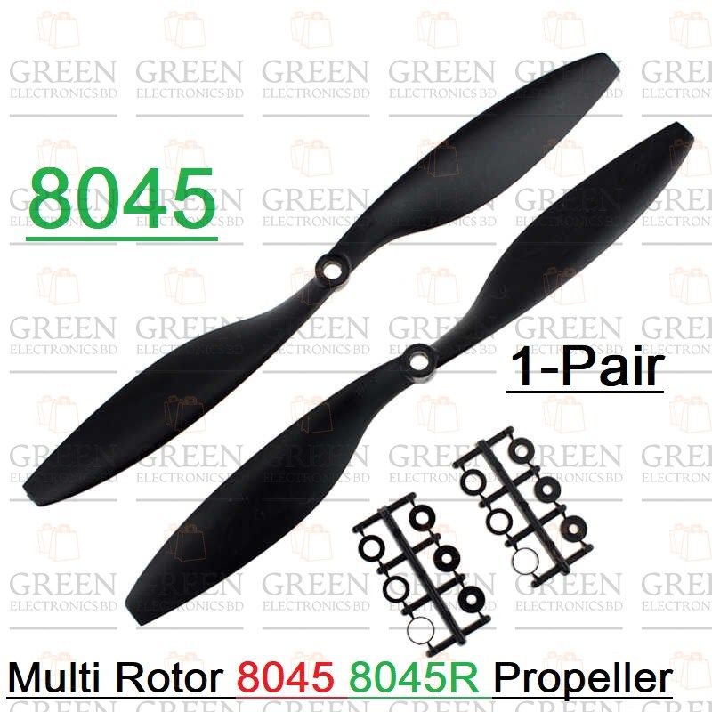 1-Pair 8045 Multi Rotor 8045 8045R 8×4.5 Inch Fan Motor Fans Bla-des