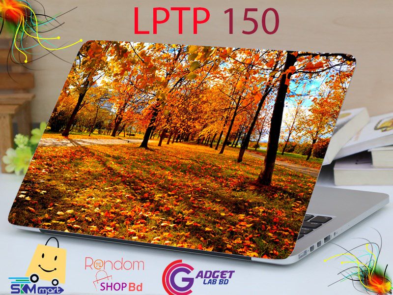 LPTP - 150 Autumn Trees Laptop Sticker Laptop Skin Sticker & Laptop Skin for laptop Back Side Decoration