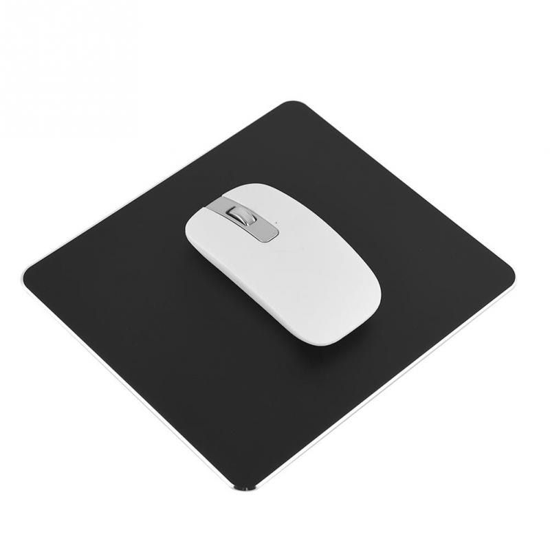 Aluminum Mouse Pad Mat Non-slip Gaming Mouse Pad Double Sided Mousepad for PC Computer Laptop double side mouse pads 180x160mm