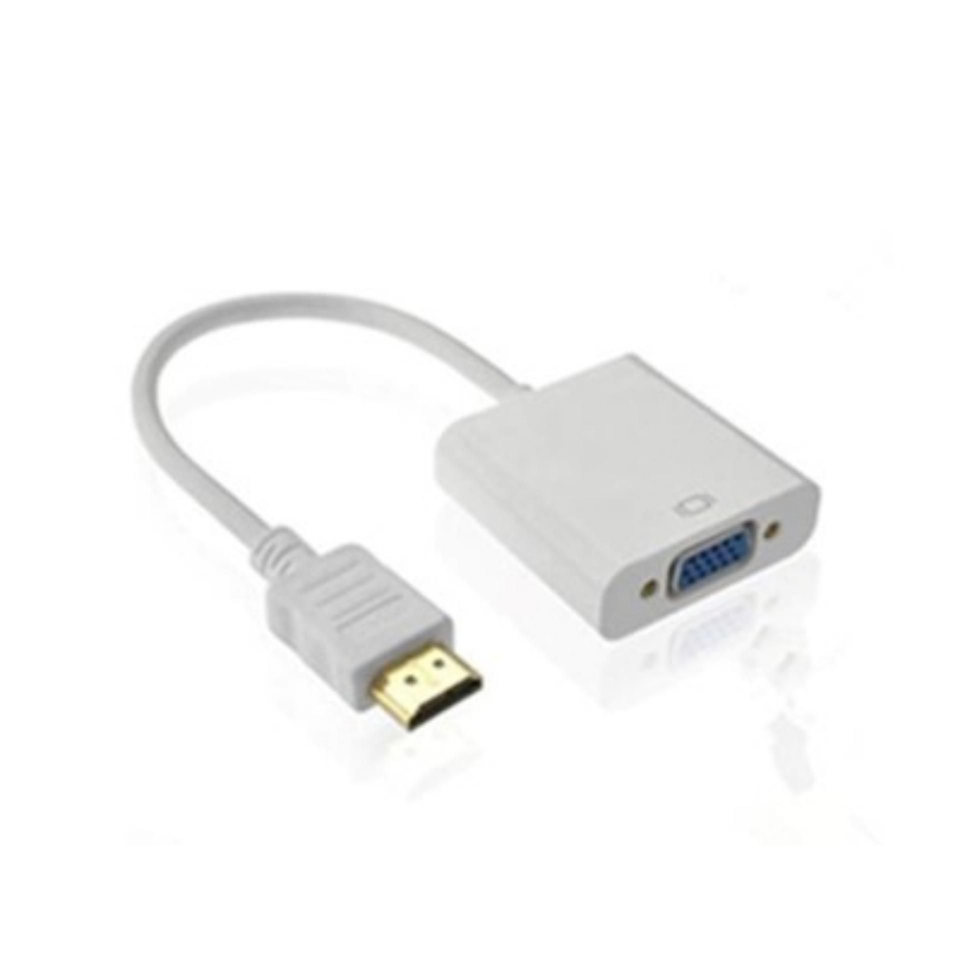 HDMI To VGA Converter - Black & Red