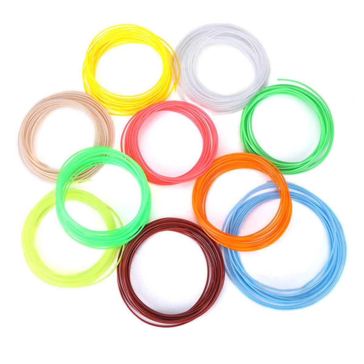 Filament Refills 20 Colors 1.75mm PCL For 3D Printer Printing Pen Low Temperature