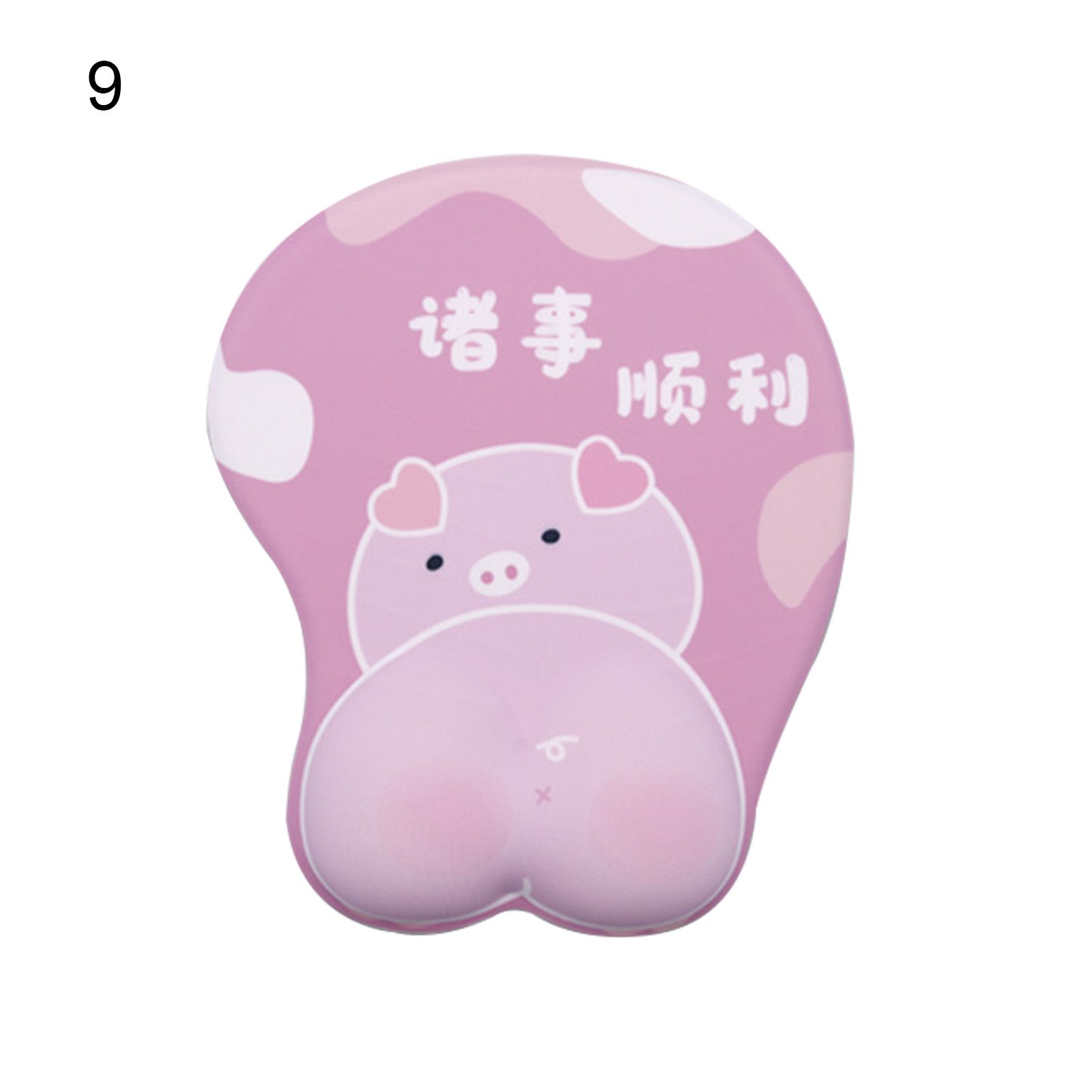 Mouse Mat Prtical Lovely Shape Cartoon Anti-slip Mouse Pad