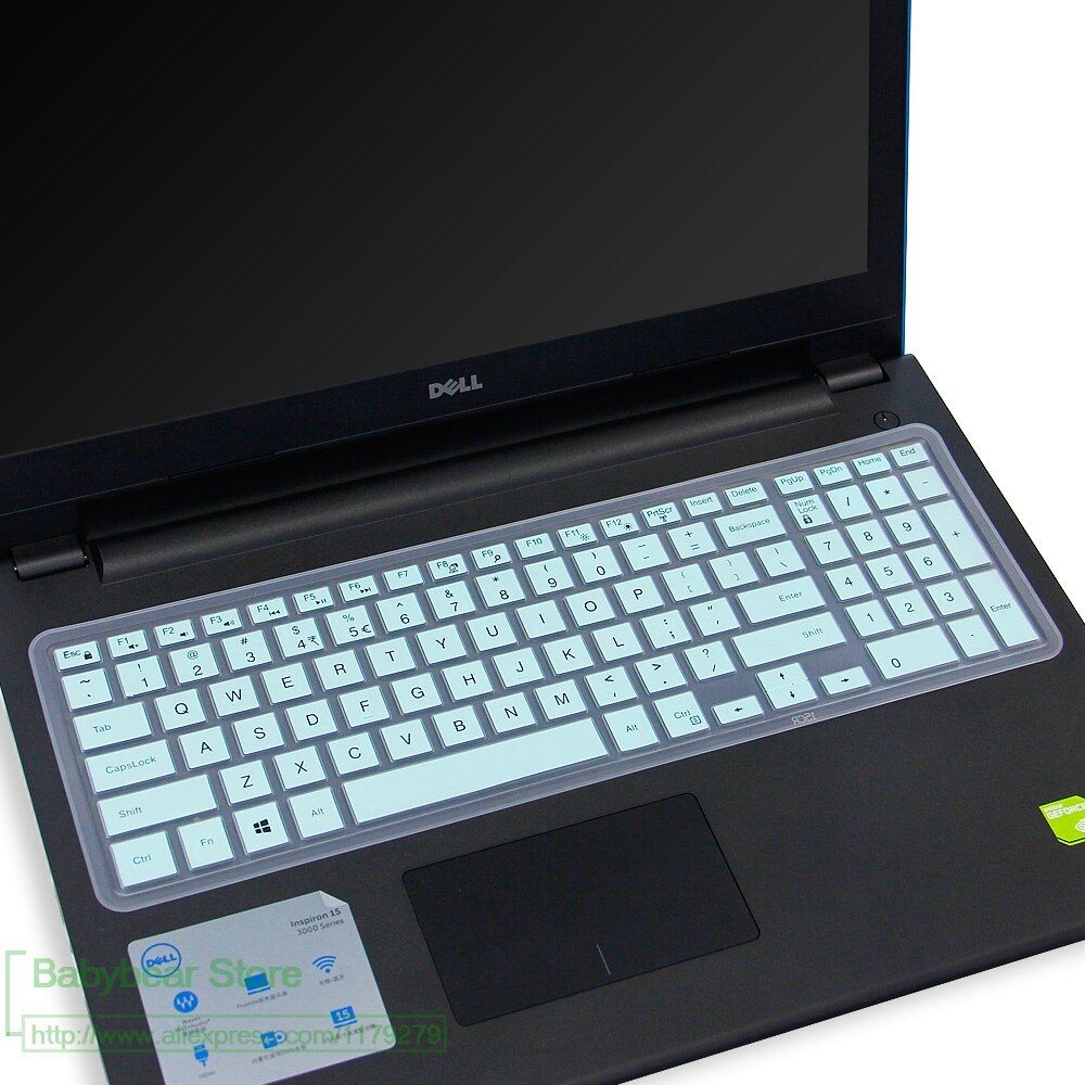15.6 inch laptop keyboard cover Protector for Dell Inspiron 15 5577 3567 3565 3568 5000 5576 3580 7000 7559 15PR 7567 5567 5565