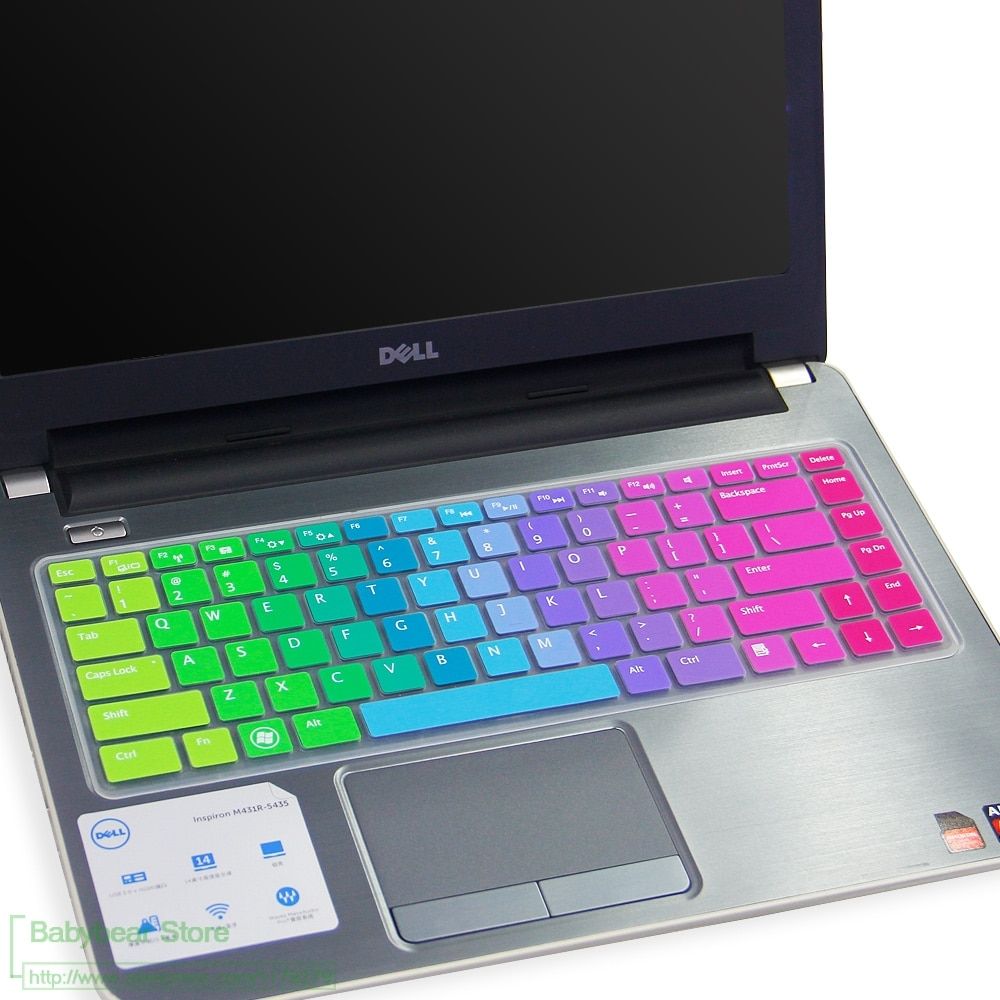 For Dell New Inspiron 14R / N4110 / N4050/ 14V/ 13Z/ M411R/ Vostro 3350/ 3450/ V1450 Series Keyboard Cover Protector Skin