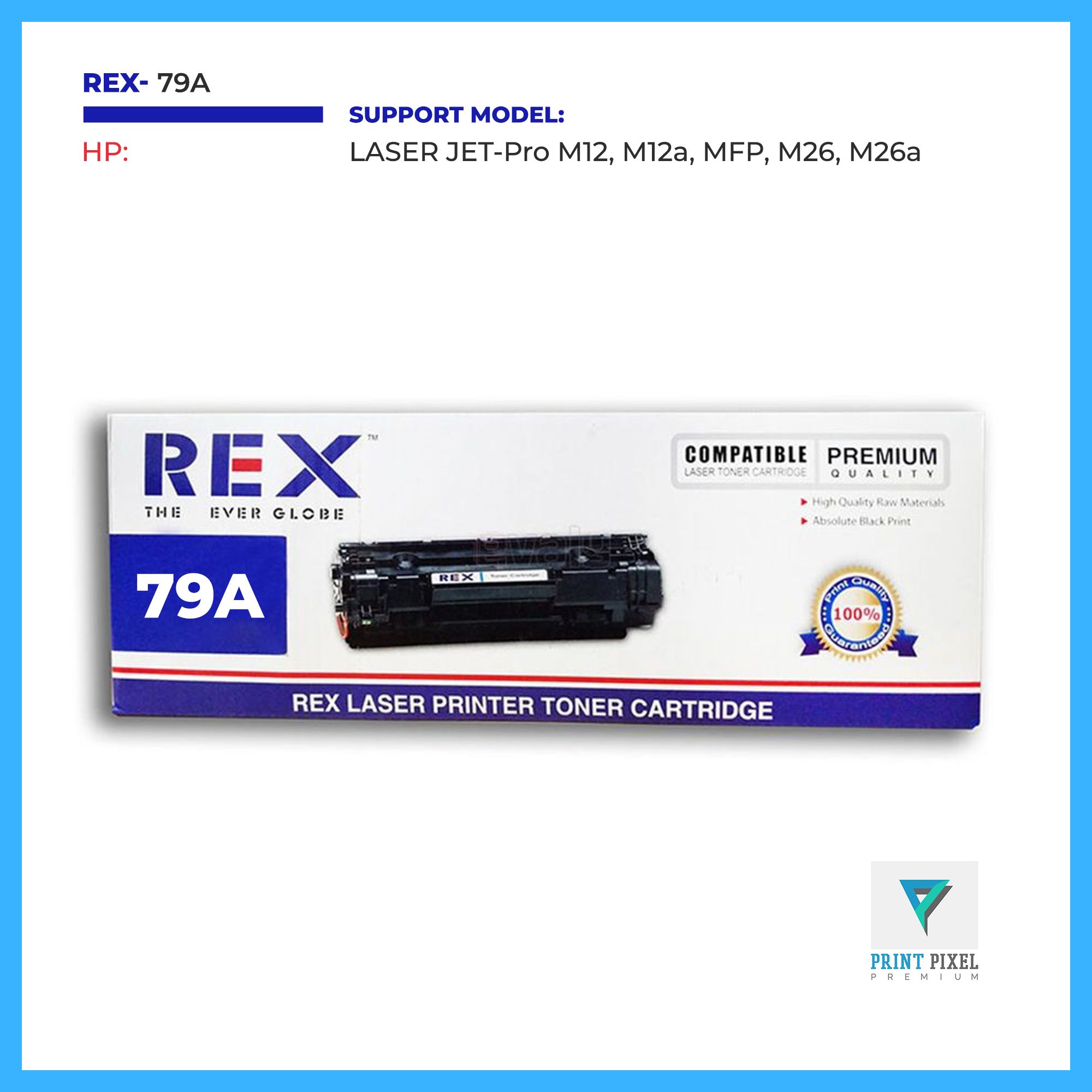 Rex 79A (CF279A) Laser Toner Cartridge