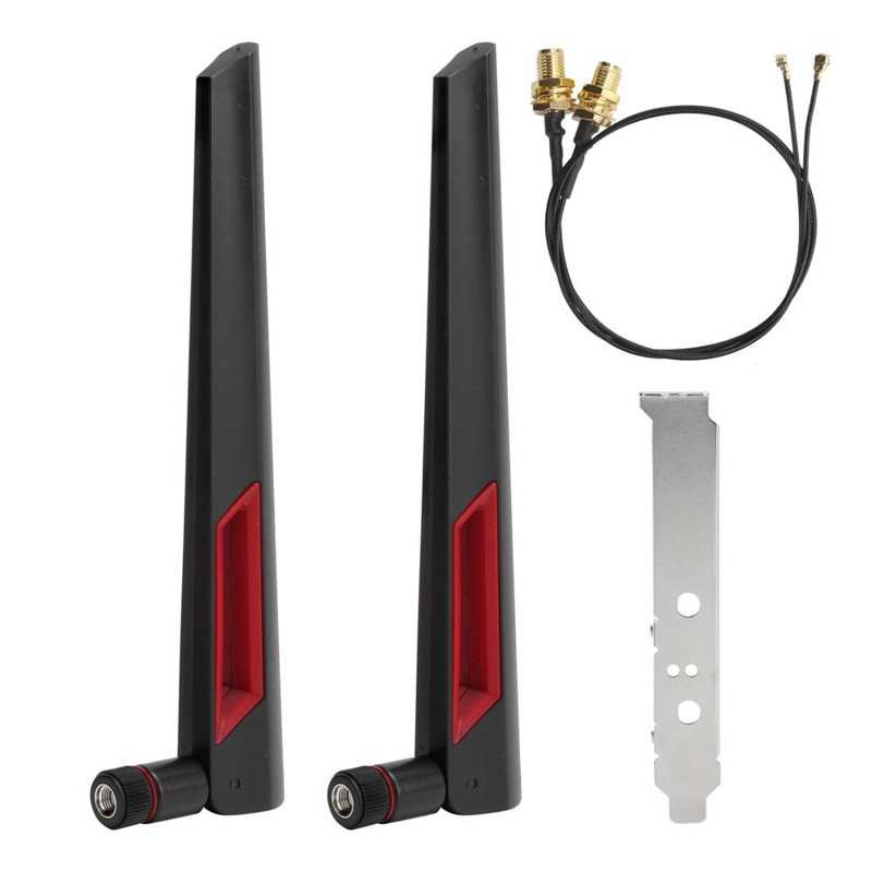 IPEX to SMA Adapter IPEX to SMA Connection Cable for WiFi 2.4GHz Wireless Router wth External Antennas WiFi Adapter Cable