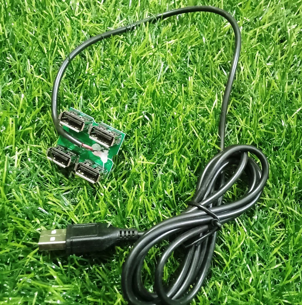 4 Port USB Hub with Long cable