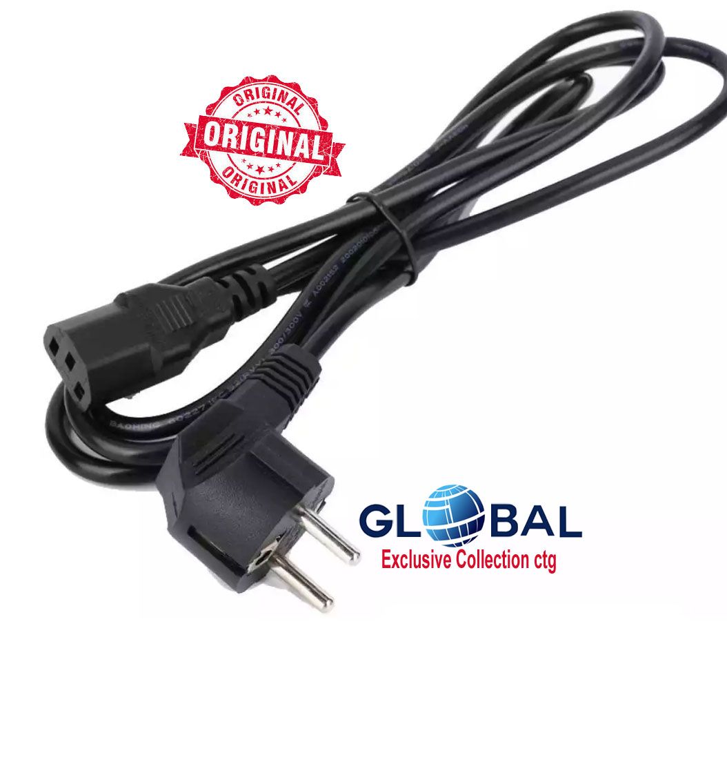 Power Cable Multi use (Computer Desktop Pc ) 2 Pin 1.5M
