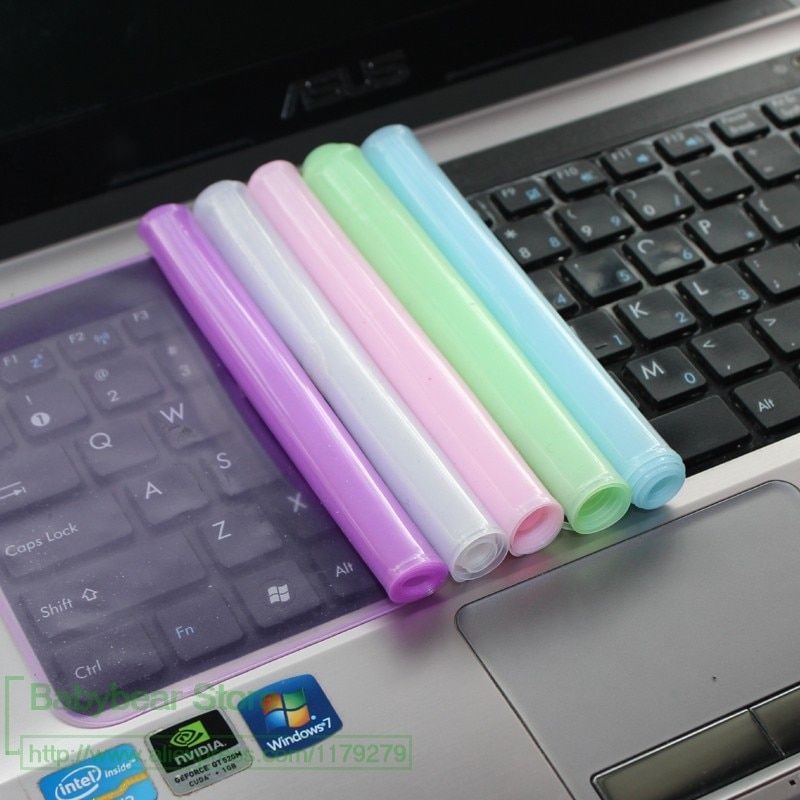 Laptop Keyboard Protective Film 13.3 14.0 Silicone Waterproof 12 13 14 15 17 Inch Laptop Keyboard Cover 15.6 17.3 Notebook