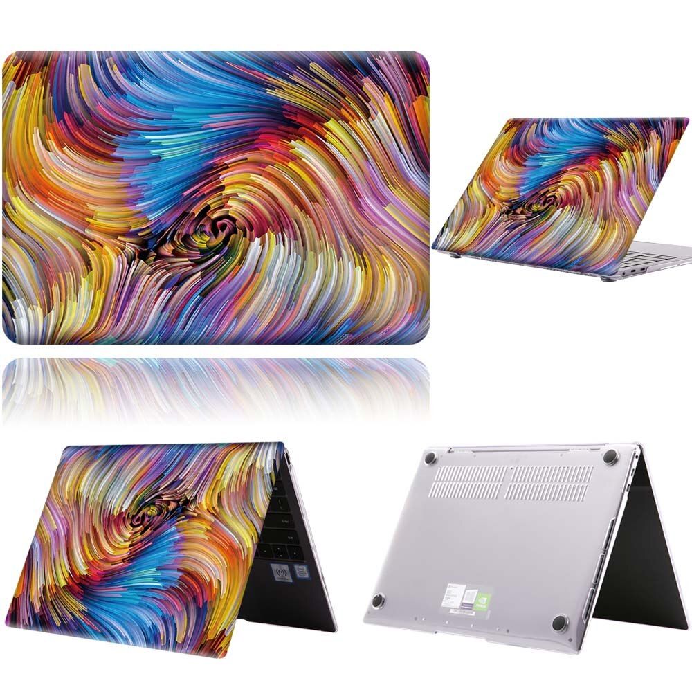 Laptop Hard Shell Cover Case for HUAWEI MateBook 13 /14 / X Pro 13.9/MateBook D 14/D15 Dust-proof Unisex Laptop Cover Case