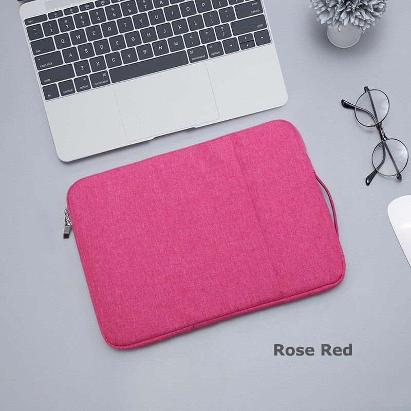 Simple Oxford Cloth Waterproof Laptop Bag, Suitable For 11 12 13 15 inch MacBook Air Pro 2018 2019 Mac Book Computer Cloth Cover