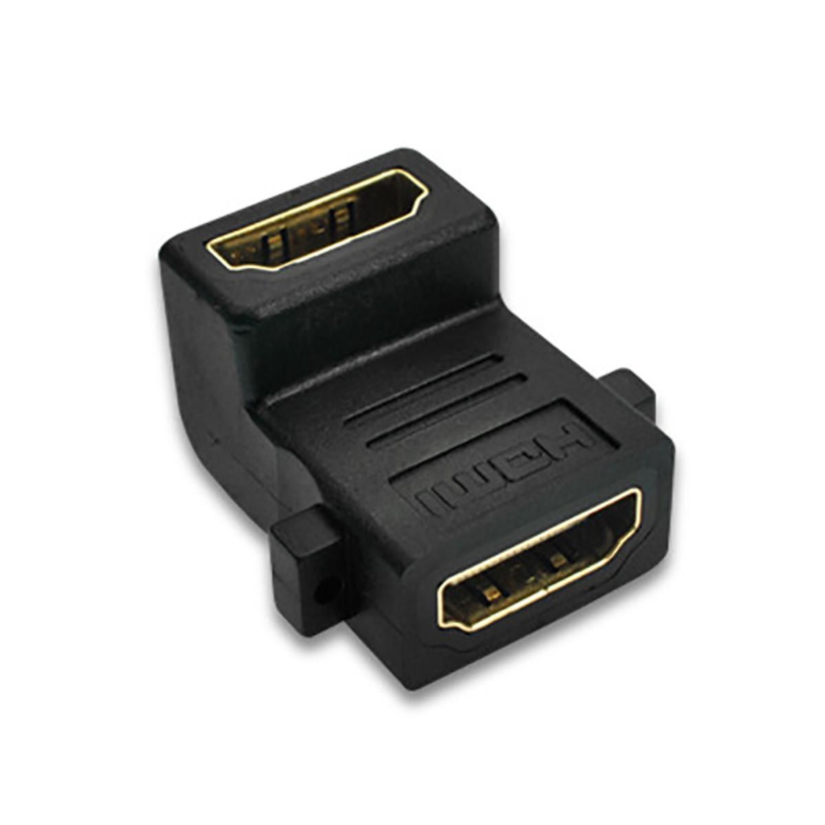 HDMI Female to Female Adapter Extender HDMI Adapter 4K Connector Converter for HDTV 1080P Style:Style 1