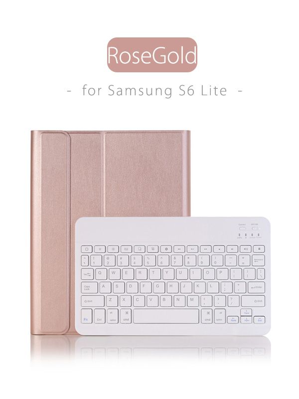 Ultra-thin Portable Bluetooth Wireless Keyboard with Flip Case Cover Protective For Samsung Galaxy Tab S6 Lite 10.4 P610 / P615 2020 Edition For Tab A 8.4 2020 SM-T307 Tablet keyboard