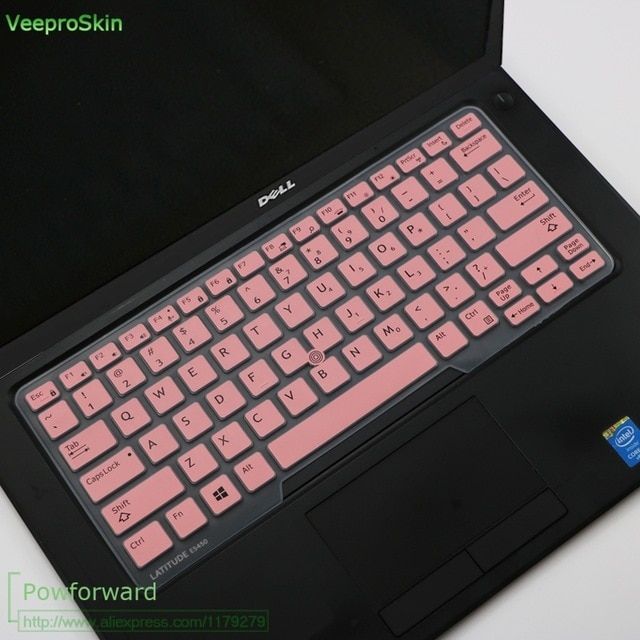 For Dell Latitude 14 E7450 E7470 E5470 E7480 5480 5490 7490 14 inch silicone Laptop Keyboard Cover Skin