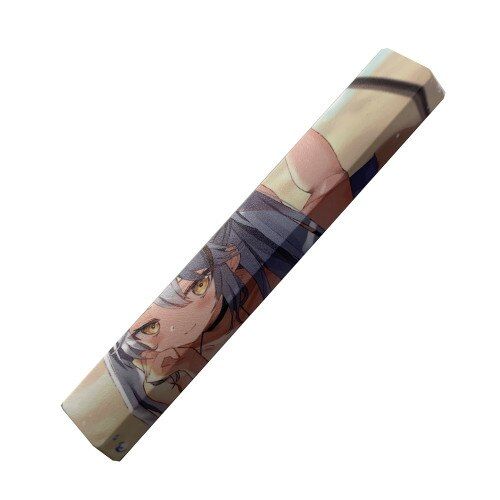 1 pc 6.25X/6.25U spacer key cap PBTdye sublimation keycap Blue route spacer for mechanical keyboard Mx switch OEM profile