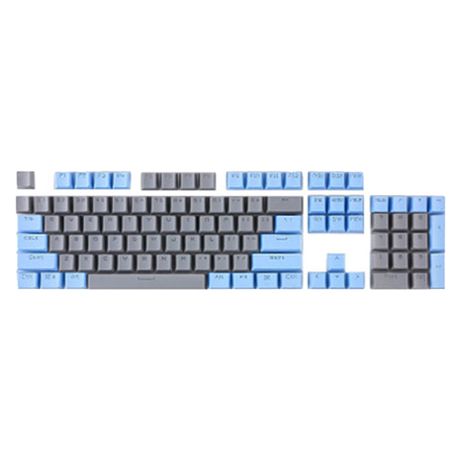 104Pcs Wear-resistant Backlight Key Caps Replacement Kit Keyboard Accessory