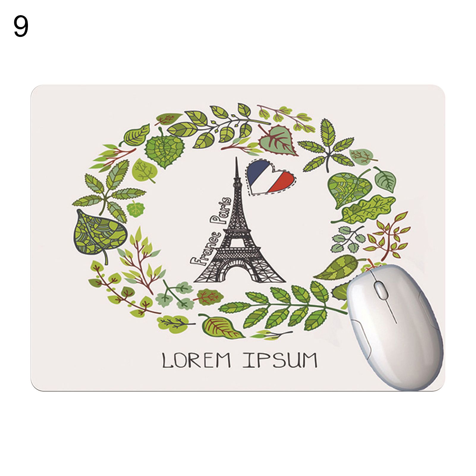 Keyboard Pad Foldable Eiffel Tower Computer Keyboard Mouse Pad