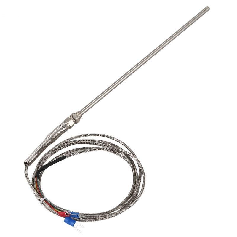 2 m Wire Tature Sensor trmocouple probe PT100 200 mm x 5 mm